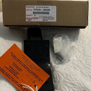 Toyota Black Trailer Hitch Ball Mount PT228-89445